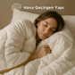 Kuzu Yünü Yorgan Tek Kişilik 155x215 cm 2.5 kg Merinos Kuzu Yünü