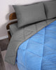 Wellsoft Çift Kişilik Yorgan | Mavi Gri 195x215cm